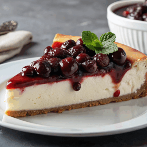 BLUEBERRY CHEESECAKE