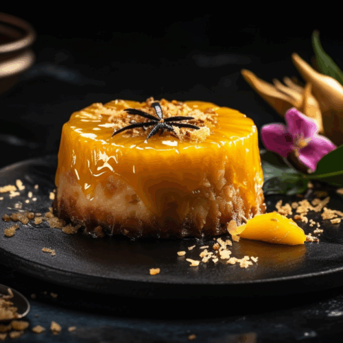 UPSIDE DOWN PINEAPPLE CAKE