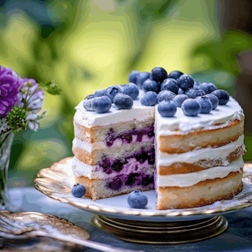 BLUEBERRY CAKE